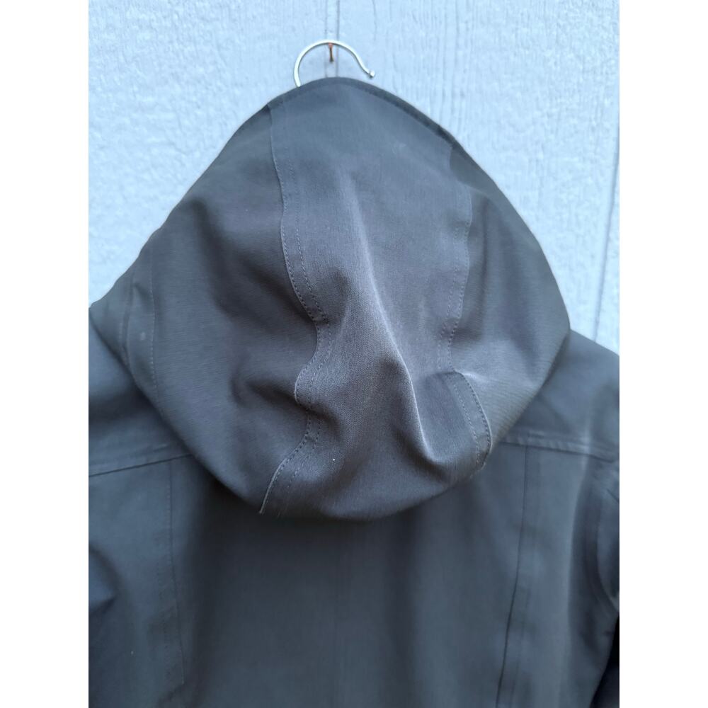 PATAGONIA Tres 3 in 1 waterproof gray burgundy goose down parka coat jacket XS - Picture 9 of 15